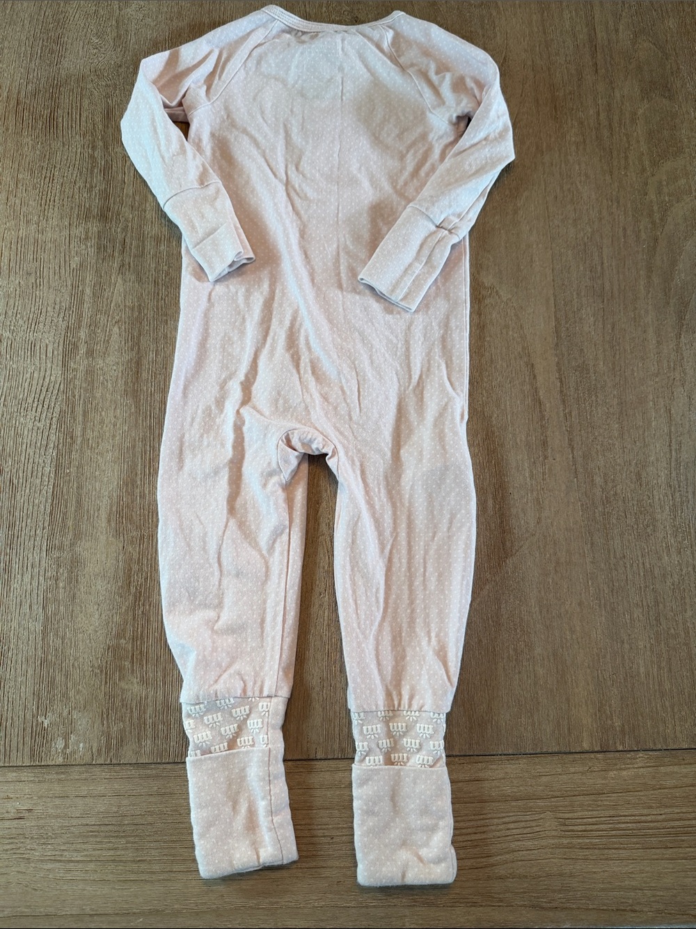 Magnetic Me Light Pink One-Piece Footed Pajama - Picture 8 of 8